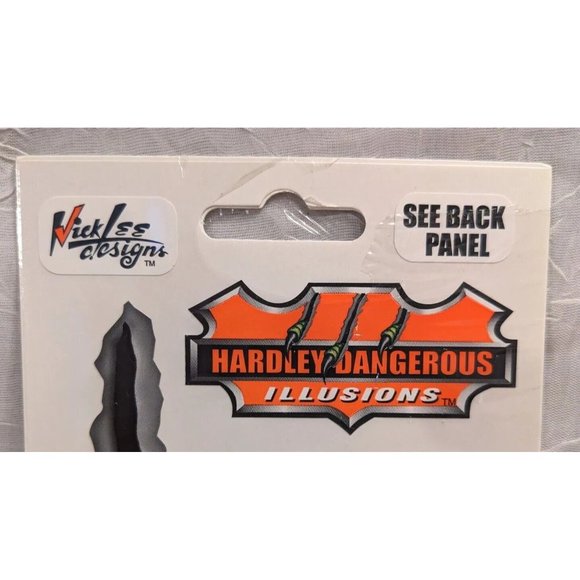 NWT Stickers Claws Jurassic Decal Car Damage Hardley Dangerous Dinosaur Y2K 2001 - Picture 6 of 8